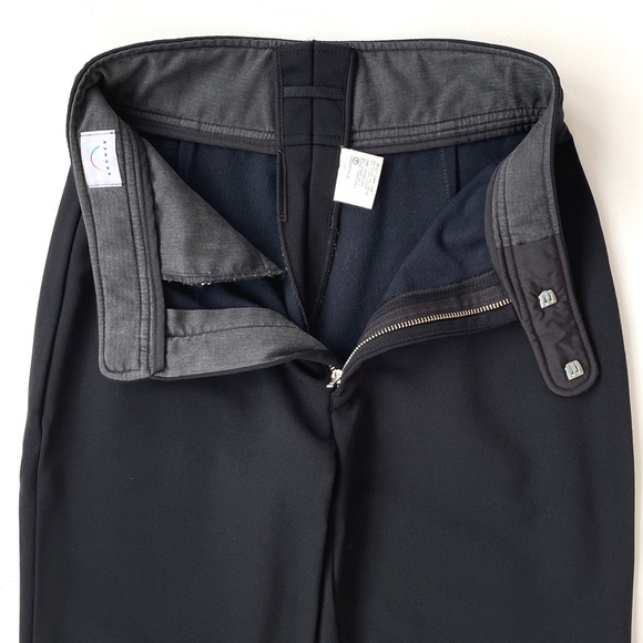 Vintage Bogner Stirrup Ski Pants, Black, Size 8 - Picture 5 of 10